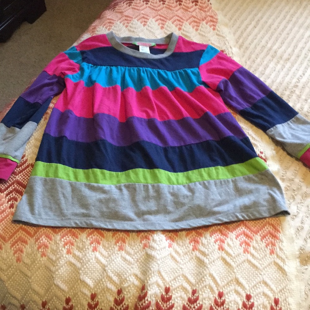 Long sleeve swing shirt